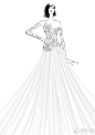 【新提醒】婚纱礼服设计 - 服装画/服装设计手稿 - 穿针引线服装论坛