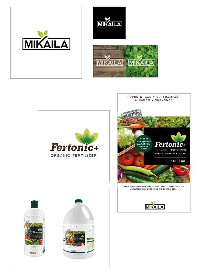 Fertonic+ Organic Fertilizer - branding, logo, label : Branding ...