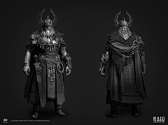 咋地呗采集到游戏—— 欧洲魔幻  RAID 写实立绘