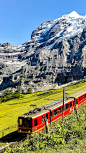 在瑞士搭乘火车、永远不会失望，错过一列车、很快会有下一辆出现。若是中途被一个村庄吸引、下车欣赏即可。有时你以为会错过一个景点，却会有另一处美景在等待你。——瑞士#苏黎世#阿尔卑斯山