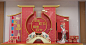 【源文件下载】 堆头 美陈 3D 氛围展板 房地产 中国传统节日 中秋节 公历节日 国庆节 红金设计作品 设计图集