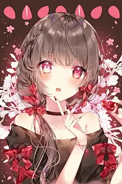 【精选高清壁纸】动漫二次元，这就是你女朋友的样子吧？ : 【精选高清壁纸】这位姑娘你打扮得如此靓丽莫非是对这个世界有什么不满？人是铁，范儿是钢，一天不装憋得慌！745