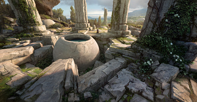 Ancient  fountain