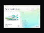 耐克|  UI设计概念模糊产品着陆购买购物车颜色渐变商店商店耐克网页设计网页设计