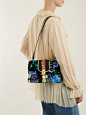 Sylvie floral-print velvet shoulder bag | Gucci | MATCHESFASHION.COM : Click here to buy Gucci Sylvie floral-print velvet shoulder bag at MATCHESFASHION.COM