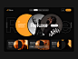 Reluze - Music Community Landing page by Callum Tate for Awsmd on Dribbble