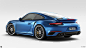 Porsche 911 Turbo S - Studio Rendering CGI : This is a Porsche 911 Turbo S model I rendered using VRAYforC4D, the lighting rig was built into HDRLight Studio. I made materials, lights, rendering and post production