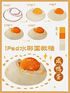 第8集/美食插画——咸鸭蛋