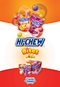 Hi-Chew Bites, Packaging Design : The origins of Hi-chew began when Taichiro Morinaga sought to create an edible kindof chewing gum that could be swallowed because of the Japanese cultural taboo againsttaking food out of one's mouth. While working with Sa