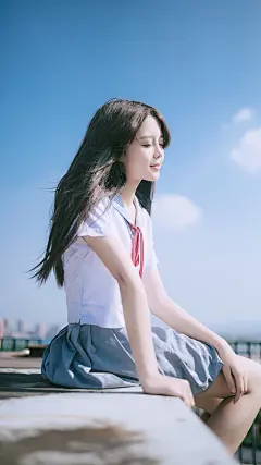 清纯校花美女手机高清壁纸