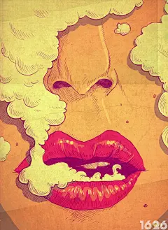 创意人Jesus Gun混搭风格插画作品 - 涂鸦 - 