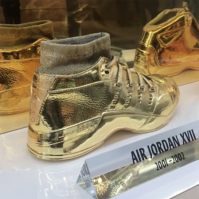 Air Jordan Gold 系列实物...