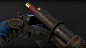 Sawed-off Shorty Double Barrel Shotgun , Aleksandr Bobrishev : gameready model