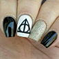 Harry Potter nails <3