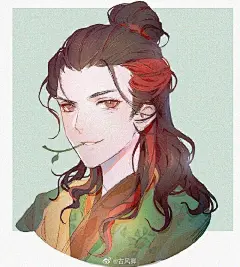 江南美女图鉴。
古风人物插画，江南百景图系列
（画师@萨摩ssssssamo）
#古风插画# ​​​​