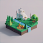 Low Poly Worlds : These worlds were created to show the endless possibilities of our Low Poly Ultimate Pack and inspire game developers or 3D artists to create their unique stories using these assets