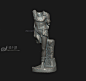 酒神巴克斯，破损的石膏像 - 雕塑3d模型 3dsnail模型网