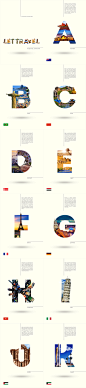 LETTRAVEL - Around the world with type : Around the world with Type