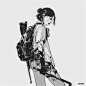 Digital Inks, Tomek Pietrzyk : "after work" drawings + The Last of Us Fanart