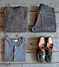 Howlin&#;8217 - Birth of Cool Mercury Sweater
Imogene and Willie - Barton Slim Denim
Merz b. Schwanen - Navy Short Sleeve Henley
Oak Street Bootmakers - Navy Trail Oxford