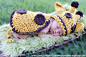 Crochet Pattern - No. 11 - Goldie Giraffe- Cuddle Critter Cape Set  - Newborn Photography Prop