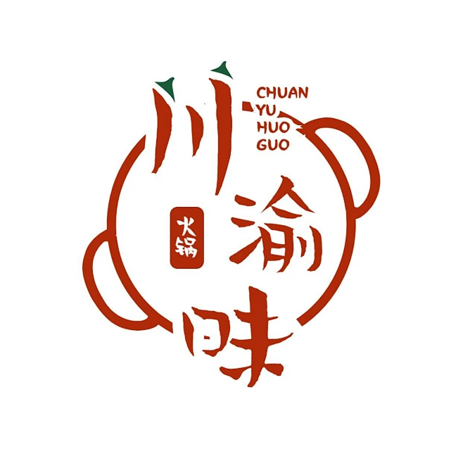 餐饮美食火锅店品牌宣传LOGO素材-花瓣网