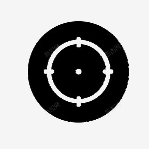 瞄准射击图标 创意素材-花瓣网