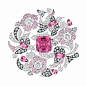 Chanel 刚刚推出了一个新高级珠宝系列——「Coco Avant Chanel」，沿用「蕾丝」与「蝴蝶结」的一贯设计元素，镶嵌钻石、珍珠、摩根石、月光石、粉色尖晶石、粉色蓝宝石等白色和粉色系宝石，呈现温柔的女性气质。
