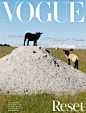 宏伟大气的《VOGUE》杂志封面设计～ ​​​​