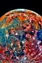 Galileo image of the Moon