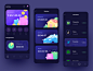 Online Wallet Apps Exploration by Randompopsycle for Orenji Studio on Dribbble