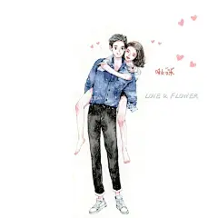 在漫长岁月里，有你真好。#插画分享# ‖via.官官an ​​​​