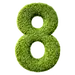 草地免扣数字PNG