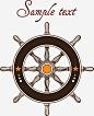 船舵高清素材 底纹 海盗船 线条 船舵 船长 边框 免抠png 设计图片 免费下载