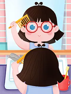 儿童插画——起床！ | 库大壮 - 原创作品 - 涂鸦王国