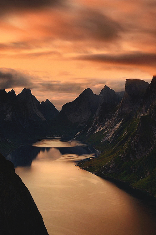 Kjerkfjorden Norway ...