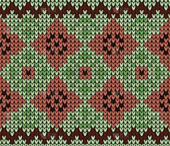 针织无缝模式。