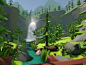Lowpoly Style Forest Pack #unity #gameart #lowpoly
