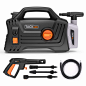 Amazon.com : TACKLIFE Pressure Washer, High Efficiency 1600 PSI 1.72 GPM 1400W Electric Power Washer, Lightweight Easy to Carry 3 Spray Wand, High Pressure Cleaning Car, Patio, Wall, Furniture, Barbecues More : Garden & Outdoor