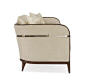 Contemporary sofa / fabric - CARACOLE UPHOLSTERY : IN A DIFFERENT BRACKET - CARACOLE