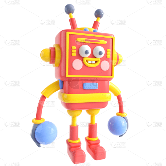 C4D-机器人