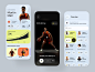 Basketball training mobile app by Yev Ledenov for Ledo on Dribbble