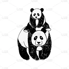 可爱的,哺乳纲,小的,动物,草图,绘画插图,婴儿,幸福,时尚