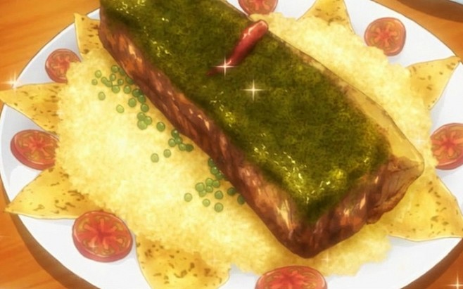 4月食戟之灵背景图