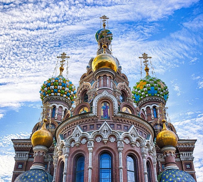 滴血教堂  俄罗斯