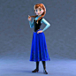 Disney Princess- Anna by blueappleheart89