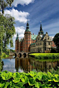 腓特烈堡宮位於丹麥的一個城堡。 #景點#