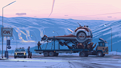 DantE-htj采集到Simon Stålenhag.