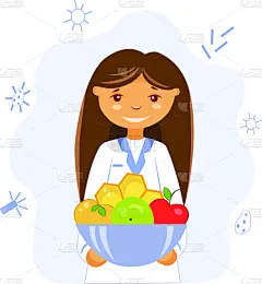 注射器,健康保健,药,儿童,绘画插图,卡通,病人,女孩