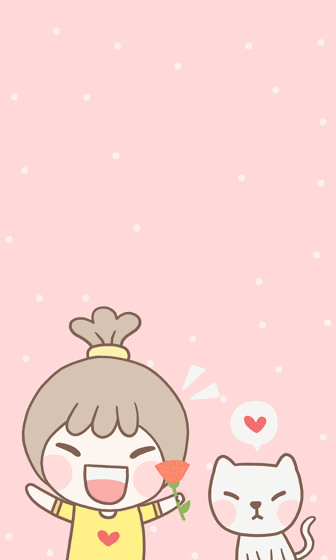 主题里直接提出来未经修改可以自己裁剪成合适的手机壁纸╯з30麽麽